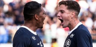 Remo 2×0 América-MG (Pedro Rocha e Luan Martins) – Foto: Samara Miranda (Clube do Remo)