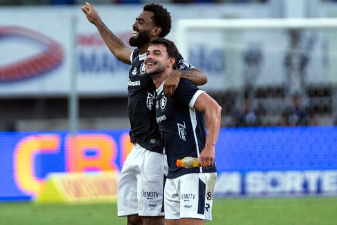 Remo 2×0 América-MG (Caio Vinícius e Daniel Cabral) – Foto: Samara Miranda (Clube do Remo) Remo 2×0 América-MG (Caio Vinícius e Daniel Cabral) – Foto: Samara Miranda (Clube do Remo)