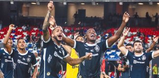Remo 2×1 Tuna (Rafael Castro, Pedro Rocha, Maxwell, Kadu, Adailton e Daniel Cabral) – Foto: Cristino Martins (O Liberal)