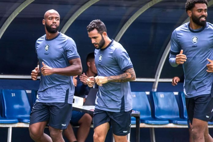 Reynaldo, Marcelinho e Caio Vinícius – Foto: Samara Miranda (Clube do Remo)