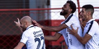Atlético-GO 1×1 Remo (Régis, Caio Vinícius, Kadu e Ivan Alvariño) – Foto: Samara Miranda (Clube do Remo)