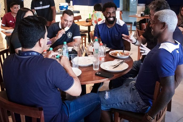 Caio Vinícius e Jaderson – Foto: Sandro Galtran (Clube do Remo)