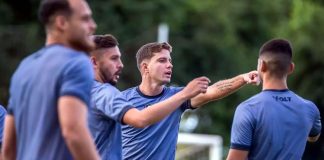 Pedro Castro, Giovanni Pavani, Luan Martins e Ivan Alvariño – Foto: Samara Miranda (Clube do Remo)