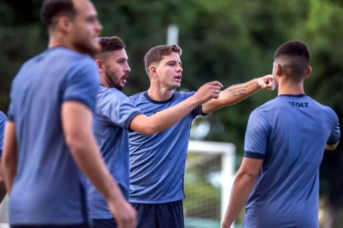 Pedro Castro, Giovanni Pavani, Luan Martins e Ivan Alvariño – Foto: Samara Miranda (Clube do Remo)