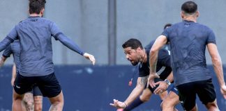 Giovanni Pavani, António Oliveira e Pedro Castro – Foto: Samara Miranda (Clube do Remo)