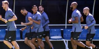 Klaus, Pedro Castro, Pedro Rocha, Giovanni Pavani, Reynaldo e Régis – Foto: Samara Miranda (Clube do Remo)