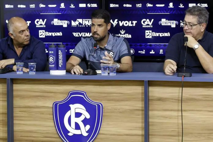 Marcos Braz, António Oliveira e Antônio Carlos Teixeira (Tonhão) – Foto: Igor Mota (O Liberal)