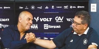 Marcos Braz e Antônio Carlos Teixeira (Tonhão) – Foto: Wagner Santana (O Liberal)