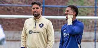 António Oliveira e Matheus Davó – Foto: Samara Miranda (Clube do Remo)