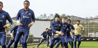 Jogadores remistas realizam atividade física – Foto: Samara Miranda (Clube do Remo)