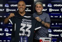 Reformulação reduz presença de contratações da gestão Marcos Braz no Remo Marcos Braz e Diego Hernandez – Foto: Samara Miranda (Clube do Remo)
