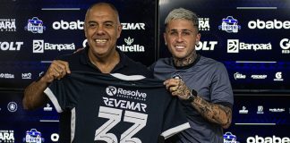 Marcos Braz e Diego Hernandez – Foto: Samara Miranda (Clube do Remo)