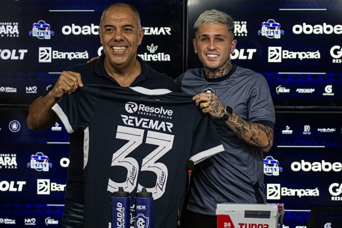Marcos Braz e Diego Hernandez – Foto: Samara Miranda (Clube do Remo)