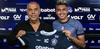 Marcos Braz e Victor Cantillo – Foto: Samara Miranda (Clube do Remo)