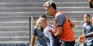 Régis e Victor Cantillo – Foto: Samara Miranda (Clube do Remo)