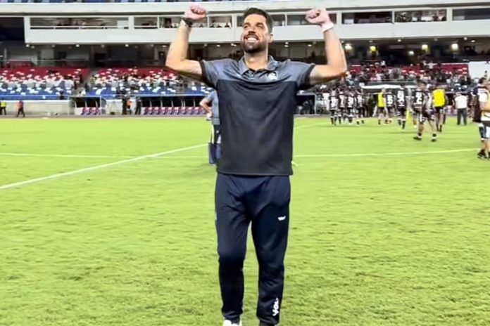 Remo 2×1 Avaí-SC (António Oliveira) – Foto: Reprodução (RemoTV)