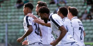 América-MG 0×1 Remo (Marrony, Giovanni Pavani, Caio Vinícius, Matheus Davó e Alan Rodriguez) – Foto: Samara Miranda (Clube do Remo)