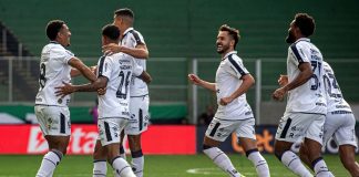 América-MG 0×1 Remo (Matheus Davó, Marrony, Camutanga, Giovanni Pavani, Caio Vincícius e Nathan Santos) – Foto: Samara Miranda (Clube do Remo)