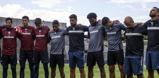 António Oliveira (ao centro) – Foto: Samara Miranda (Clube do Remo)