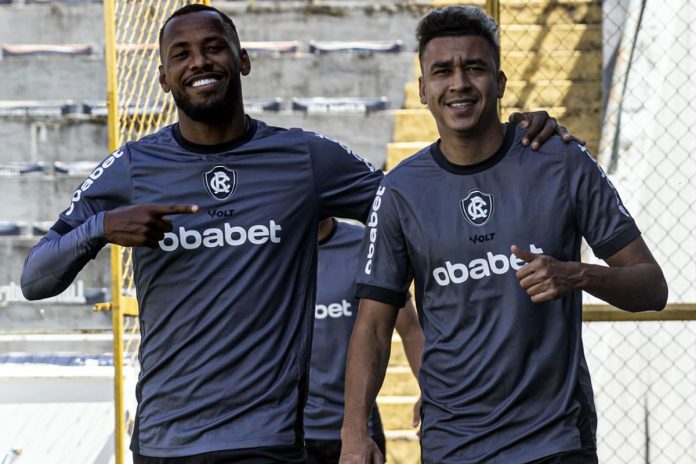 Pedro Costa e Victor Cantillo – Foto: Samara Miranda (Clube do Remo) Pedro Costa e Victor Cantillo – Foto: Samara Miranda (Clube do Remo)