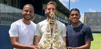 Rafael Castro, Léo Lang e Pedro Rocha –– Foto: Divulgação (Clube do Remo)