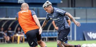 Régis e Diego Hernandez – Foto: Samara Miranda (Clube do Remo)