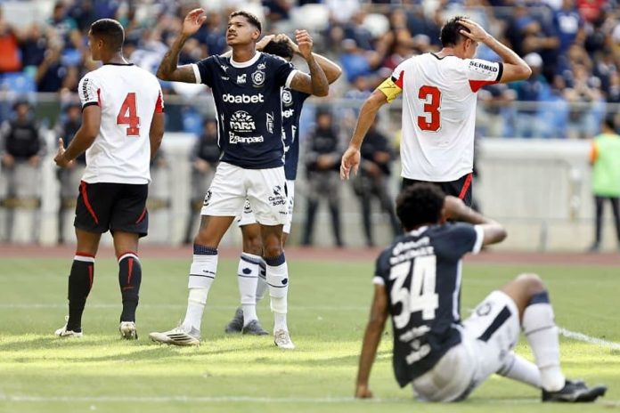 Remo 1×1 Botafogo-SP (Marrony e Caio Vinícius) – Foto: Wagner Santana (O Liberal)