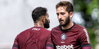 Ygor Vinhas e Léo Lang – Foto: Samara Miranda (Clube do Remo)