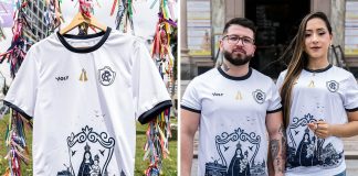 Camisa especial "Círio 2025" Volt – Foto: Divulgação (Clube do Remo)