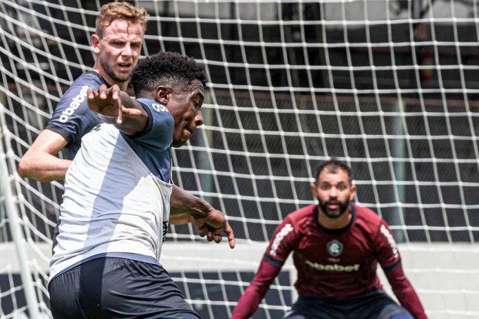 Klaus, João Pedro e Ygor Vinhas – Foto: Samara Miranda (Clube do Remo)