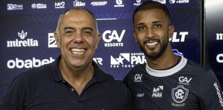 Marcos Braz e Jorge – Foto: Samara Miranda (Clube do Remo)