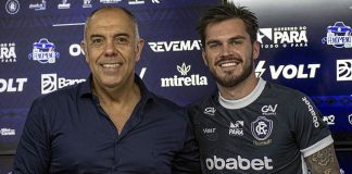 Marcos Braz e Nathan – Foto: Samara Miranda (Clube do Remo)