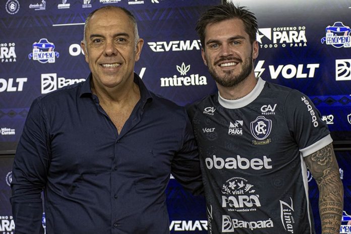 Marcos Braz e Nathan – Foto: Samara Miranda (Clube do Remo)