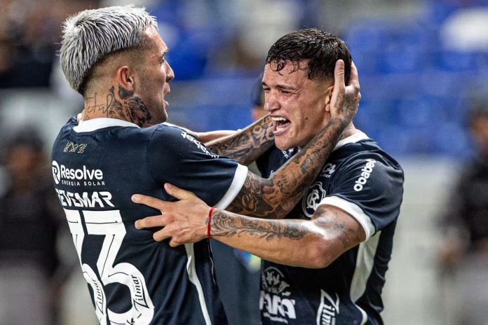 Remo 4×2 CRB-AL (Diego Hernandez e Nico Ferreira) – Foto: Samara Miranda (Clube do Remo) Remo 4×2 CRB-AL (Diego Hernandez e Nico Ferreira) – Foto: Samara Miranda (Clube do Remo)