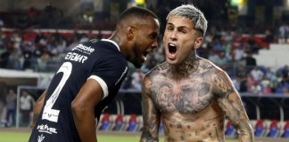 Guto Ferreira exalta Diego Hernandez, herói do Re-Pa: “Meteu um três dedos violento” Paysandu 2×3 Remo (Pedro Costa e Diego Hernandez) – Foto: Irene Almeida (Diário do Pará)