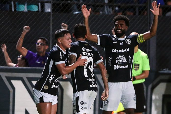 Remo 2×1 Athletico-PR (Nico Ferreira, Marcelinho e Caio Vinícius) – Foto: Samara Miranda (Clube do Remo) Remo 2×1 Athletico-PR (Nico Ferreira, Marcelinho e Caio Vinícius) – Foto: Samara Miranda (Clube do Remo)