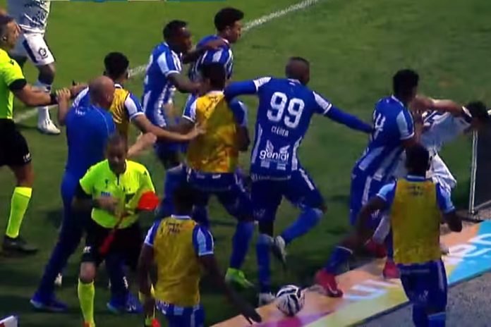 Avaí-SC 3×1 Remo – Foto: Reprodução (ESPN)