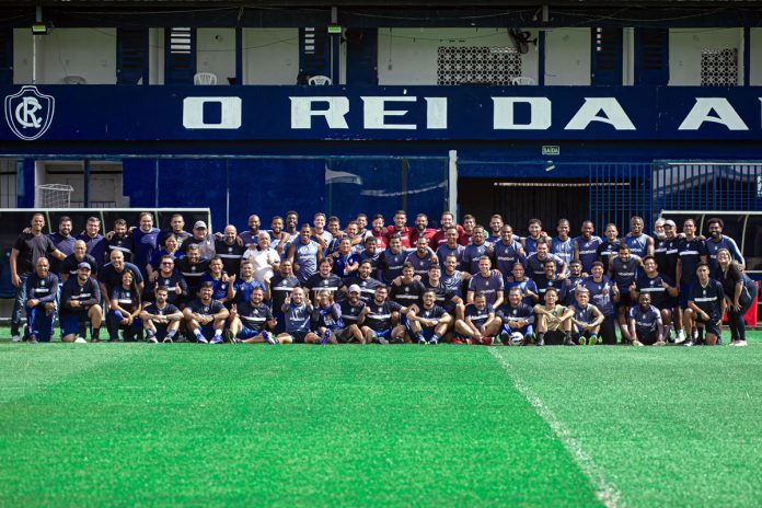 Jogadores remistas realizam último treino da temporada 2025 – Foto: Diogo Puget (Clube do Remo) Jogadores remistas realizam último treino da temporada 2025 – Foto: Diogo Puget (Clube do Remo)