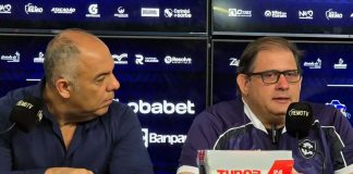 Marcos Braz e Guto Ferreira – Foto: Michel Anderson