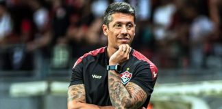 Carpini já substituiu Condé no Z4 e conseguiu reação no Vitória-BA Thiago Carpini – Foto: Divulgação (Vitória-BA)