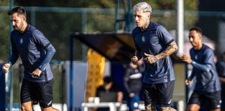 Giovanni Pavani, Diego Hernandez e Dodô – Foto: Raul Martins (Clube do Remo)