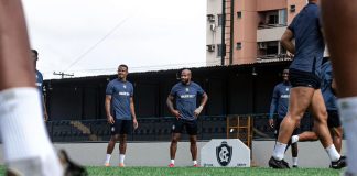 Remo entra em campo no retorno à Série A contra o Vitória-BA João Pedro, Freitas, Patrick e Patrick de Paula – Foto: Samara Miranda (Clube do Remo)