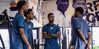 Jorge, Kayky, Alef Manga, Marrony e Zé Ricardo – Foto: Raul Martins (Clube do Remo)