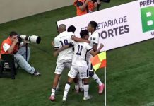 Remo vence Batalhão-TO na 1ª rodada da Copa SP de Futebol Júnior Remo 2×0 Batalhão-TO – Foto: Reprodução (UlissesTV)