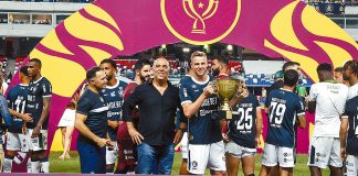 Braz se preocupa com sequência de jogos em fevereiro e critica FPF: “Não sei como farão” Remo 2×1 Águia de Marabá (Marcos Braz e Klaus) – Foto: Wagner Santana (O Liberal)