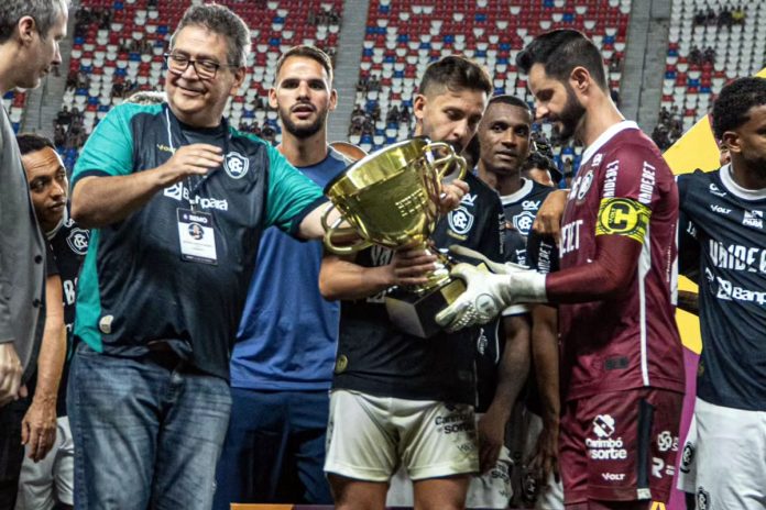 Remo 2×1 Águia de Marabá (Antônio Carlos Teixeira, Panagiotis Tachtsidis, Giovanni Pavani, Marllon e Marcelo Rangel) – Foto: Raul Martins (Clube do Remo)