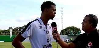 São Francisco 0×0 Remo (Carlinhos) – Foto: Reprodução (TV Cultura)