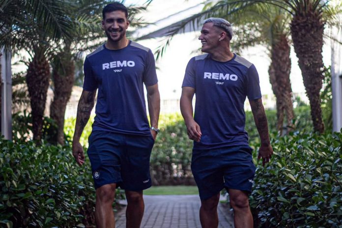 Tassano e Nico Ferreira – Foto: Raul Martins (Clube do Remo)