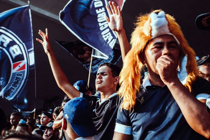 Fenômeno Azul no Mangueirão – Foto: Divulgação (Clube do Remo)