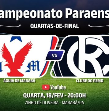 Águia de Marabá × Remo pelas quartas-de-final do Campeonato Paraense 2026